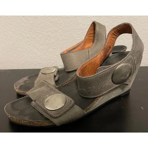 Taos Footwear Shoes Taos Carousel Womens Wedge Ankle Strap